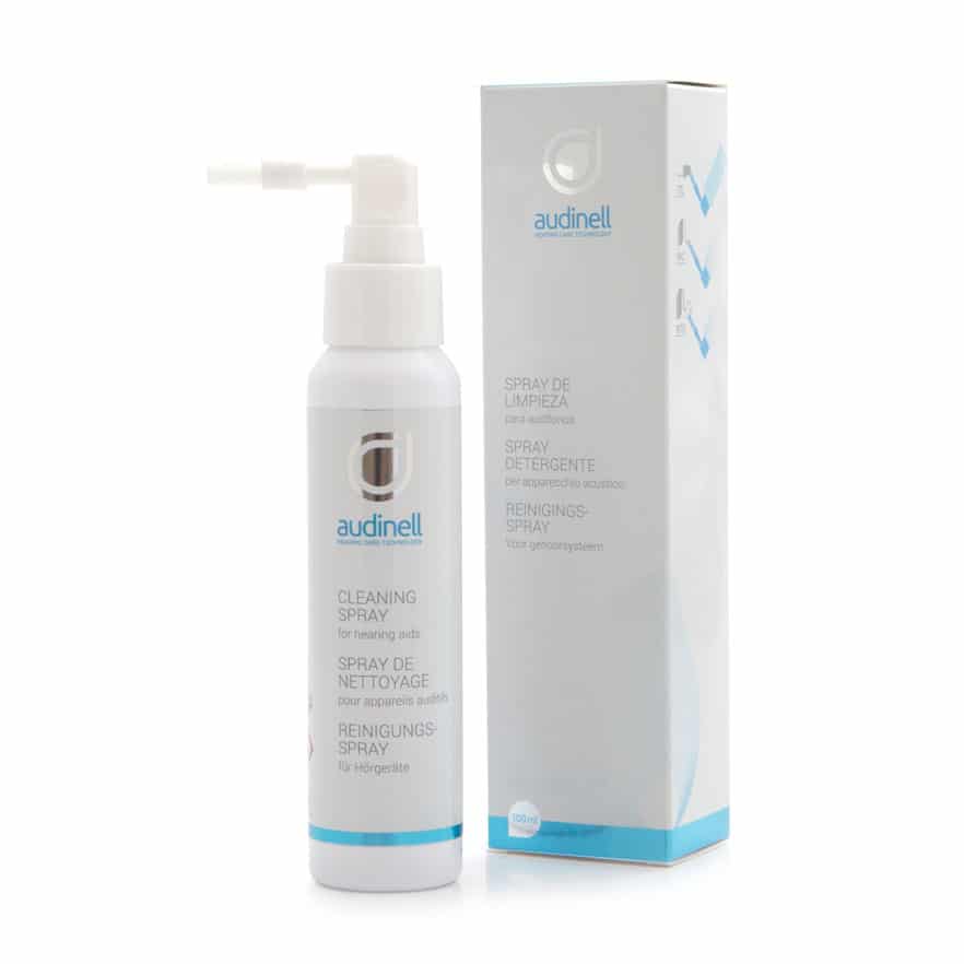 Audinell Spray de limpieza para audífonos (100ml) 2 Audinell Spray de limpieza para audífonos (100ml) - Imagen 2