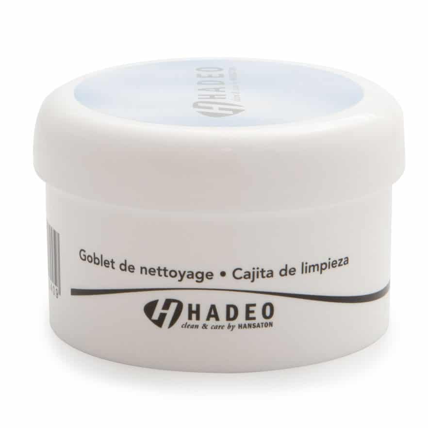 Recipiente de limpieza Hadeo para audífonos 1 Recipiente de limpieza Hadeo para audífonos